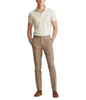 Polo Ralph Lauren Custom Slim-Fit Multicolored Pony Soft Cotton Short-Sleeve Shirt