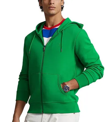 Polo Ralph Lauren Double-Knit Full-Zip Hoodie Jacket