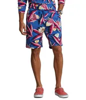 Polo Ralph Lauren Floral Spa Terry 8.5#double; Inseam Shorts