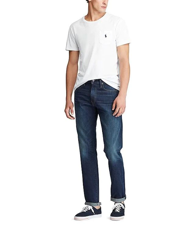 Polo Ralph Lauren Hampton Relaxed Straight-Fit Stretch Jeans