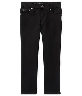Polo Ralph Lauren Little Boys 2T-7 Hampton Classic Straight Black Denim Jeans