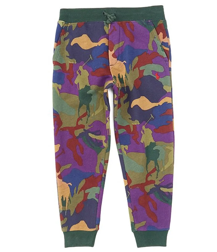 Polo Ralph Lauren Little Boys 2T-7 Pony Camouflage Fleece Jogger Pants