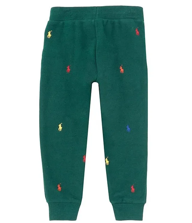 Polo Ralph Lauren Kids Triple-Pony Fleece Jogger Pants (Toddle