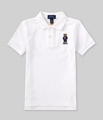 Polo Ralph Lauren Little Boys 2T-7 Short Sleeve Bear Mesh Shirt