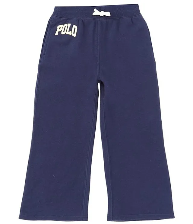 Polo Ralph Lauren Little Girls 2T-6X Wide-Leg Fleece Sweatpants