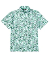 Polo Ralph Lauren RLX Golf Classic-Fit Performance Stretch Floral Print Short Sleeve Shirt