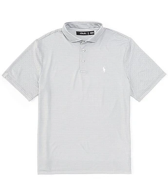 Polo Ralph Lauren RLX Golf Classic Fit Performance Stretch Houndstooth Short Sleeve Shirt