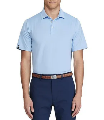 Polo Ralph Lauren RLX Golf Classic-Fit Solid Performance Stretch Short-Sleeve Shirt