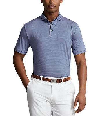 Polo Ralph Lauren RLX Golf Classic Fit Striped Stretch Short Sleeve Shirt