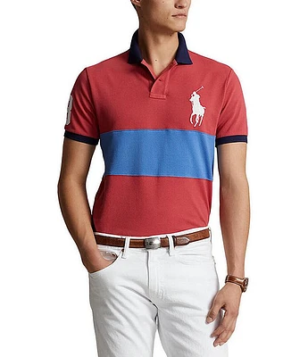 Polo Ralph Lauren Short Sleeve Classic Fit Big Pony Mesh Shirt