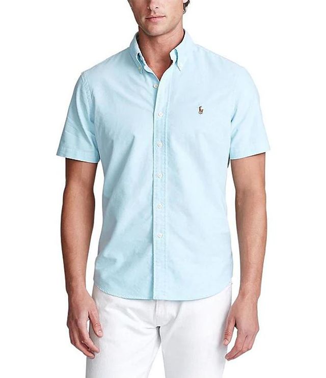 Polo Ralph Lauren Solid Oxford Long-Sleeve Woven Shirt | Alexandria Mall