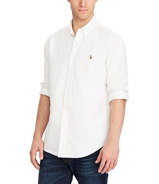 polo solid oxford shirt