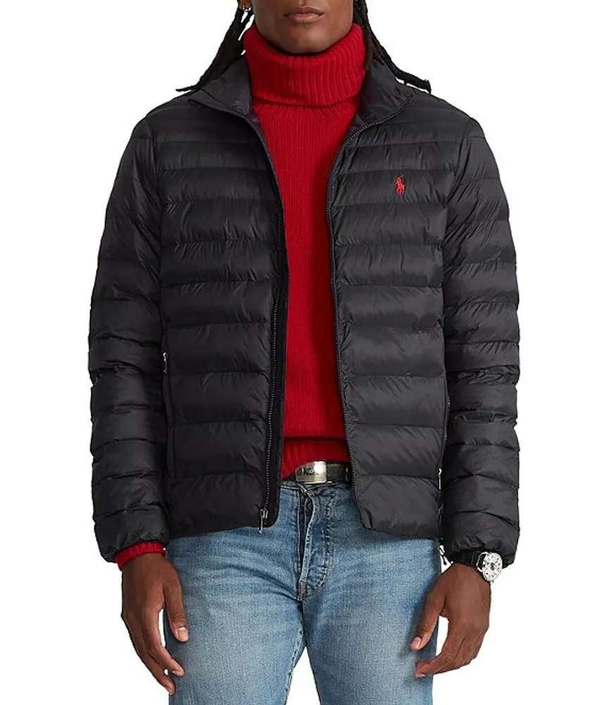 lauren ralph lauren quilted packable down jacket