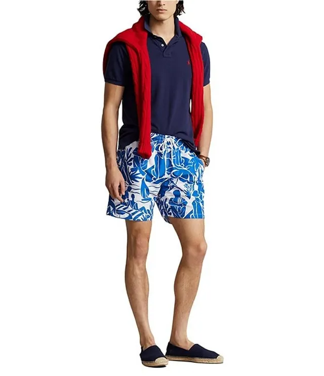 Polo Ralph Lauren Men's Mesh-Lined Swim Trunks