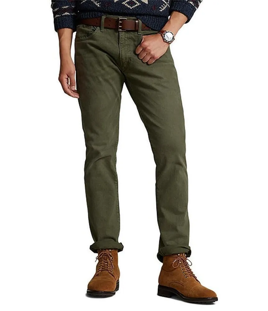 LAUREN RALPH LAUREN COTTON SATEEN CARGO PANT