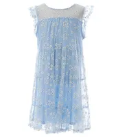 Big Girls 7-16 Daisy Dress