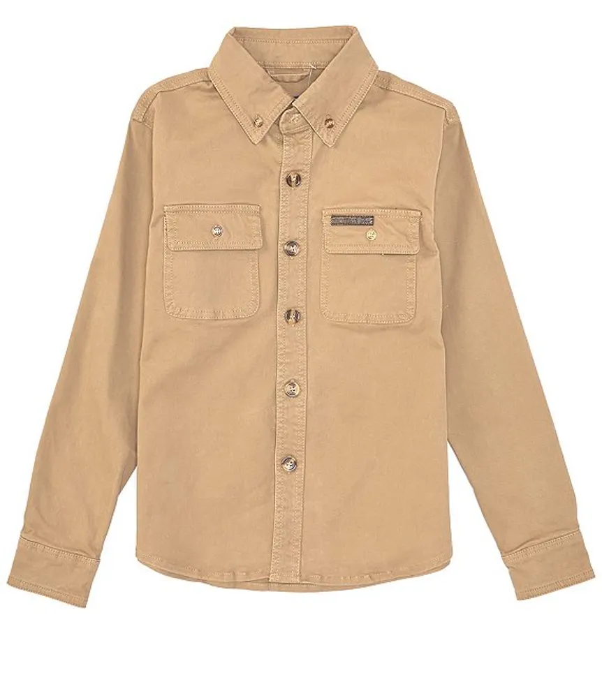 Properly Tied Little Boys 2T-7 Long Sleeve Work Shirt