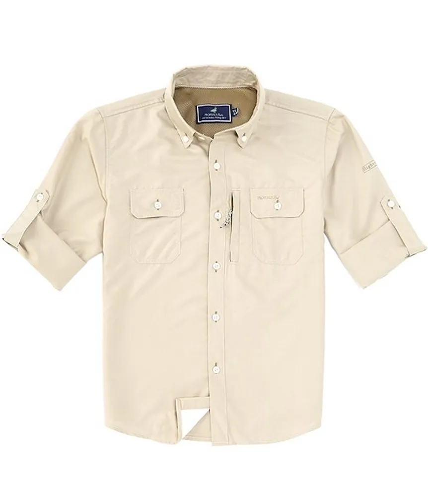 Properly Tied Little Boys 2T-7 Long Sleeve Offshore Fishing Shirt