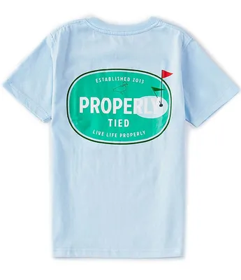 Properly Tied Little Boys 2T-7 The Links Short Sleeve T-Shirt