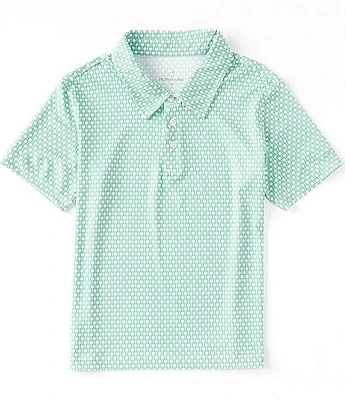 Properly Tied Big Boys 8-16 Inlet Print Polo