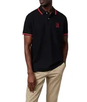 Psycho Bunny Apple Valley Pique Short Sleeve Polo Shirt