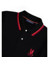 Psycho Bunny Apple Valley Pique Short Sleeve Polo Shirt