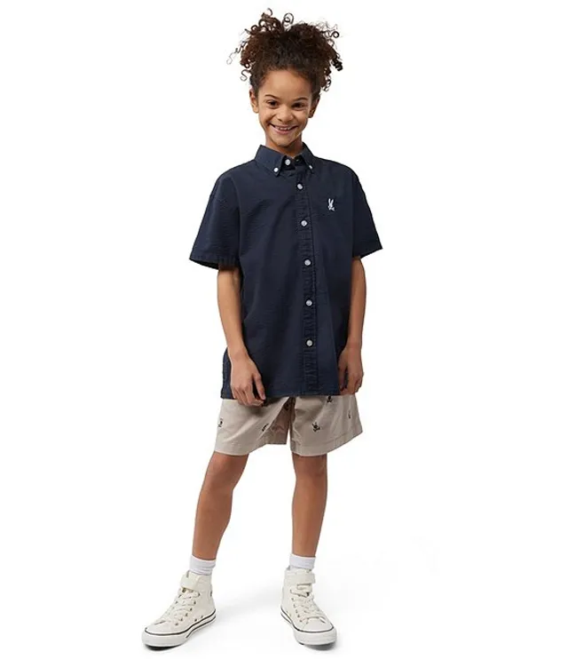 Psycho Bunny Little/Big Boys 5-20 Short Sleeve Essential Polo