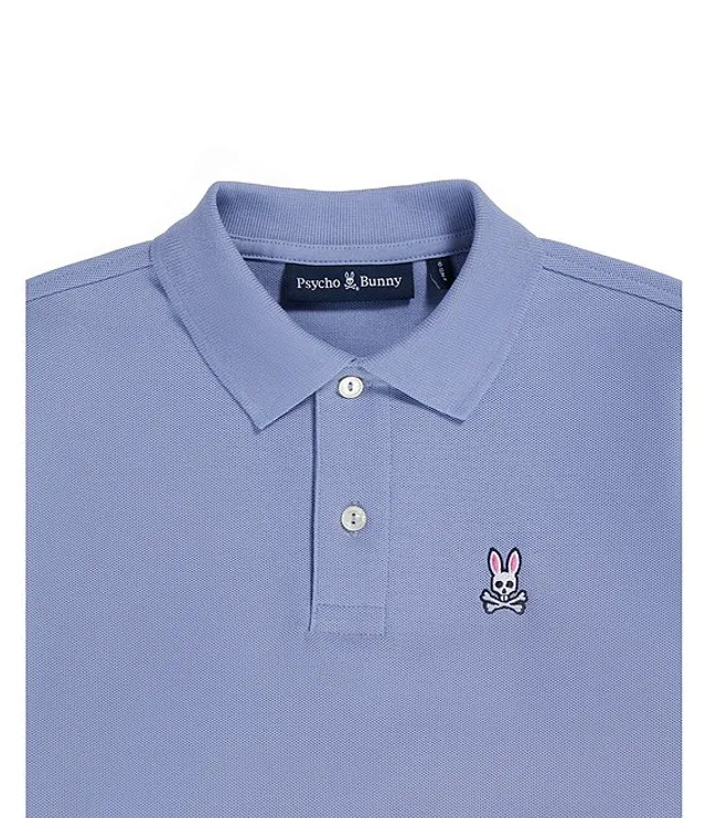 Psycho Bunny Little/Big Boys 5-20 Short Sleeve Chicago Pique Polo Shirt