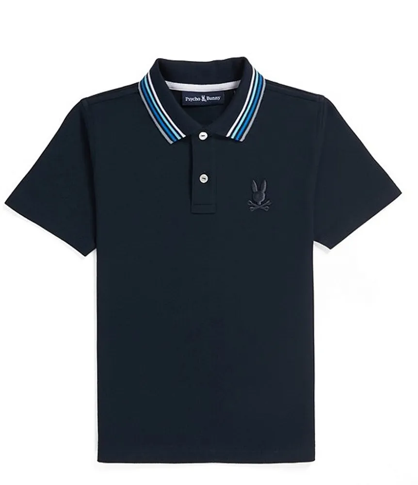 Psycho Bunny Little/Big Boys 5-20 Short Sleeve Essential Polo