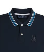 Psycho Bunny Little/Big Boys 5-20 Short Sleeve Crosby Pique Polo Shirt