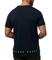 Psycho Bunny Pompey Graphic Modern Fit Short Sleeve T-Shirt