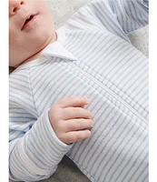 Purebaby Baby Boys Newborn-12 Months Zip Printed Coverall 2-Pack