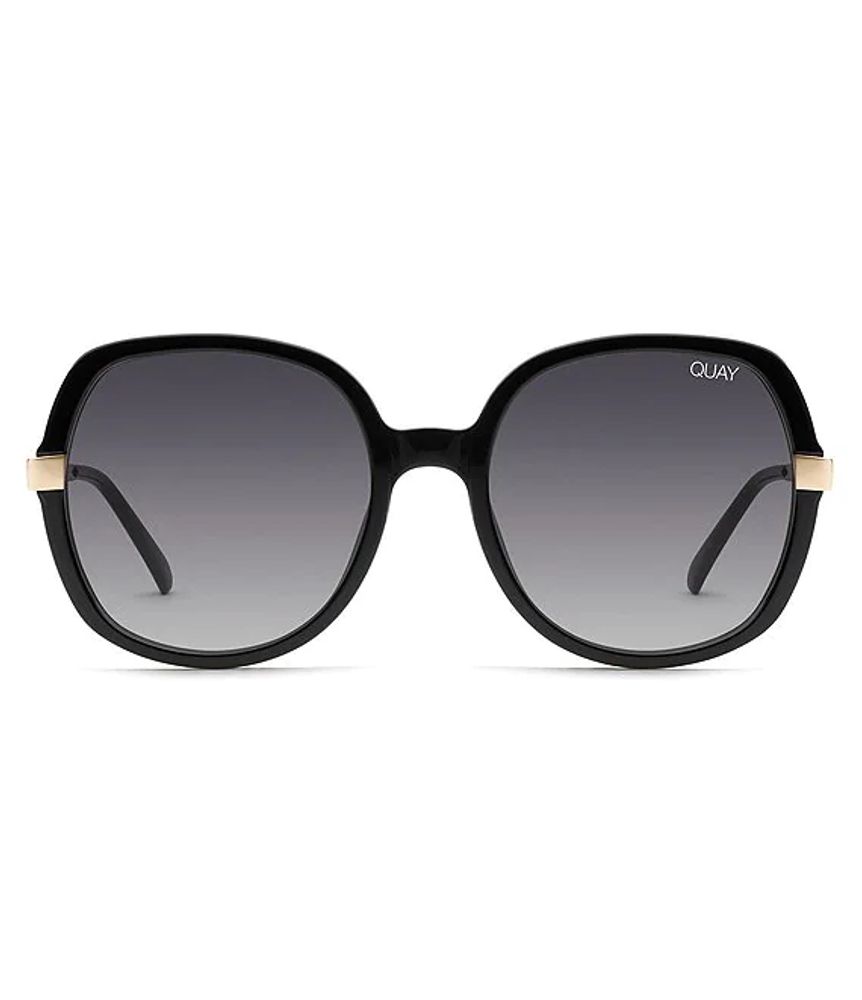 Quay Australia Gold Dust Oversized Sunglasses | Alexandria Mall