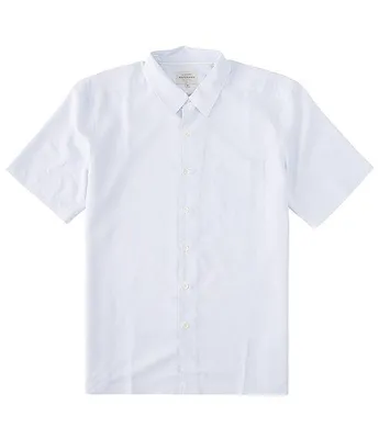 Quiksilver Short Sleeve Kings Cliff Micro-Check Woven Shirt