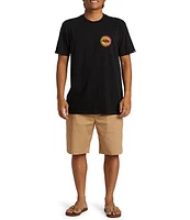 Quiksilver Short Sleeve Long Fade T-Shirt