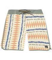 Quiksilver Surfsilk Scallop 19#double; Outseam Printed Board Shorts