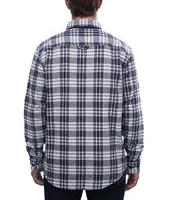 Rainforest Campfire Heavyweight Brushed Flannel Long Sleeve Woven Shirt Jacket