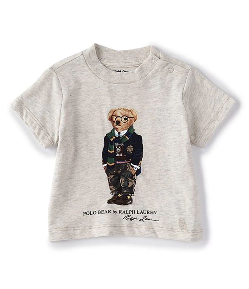 Ralph Lauren Baby Boys 3-24 Short-Sleeve Preppy Polo Bear Tee | The Shops at Willow Bend