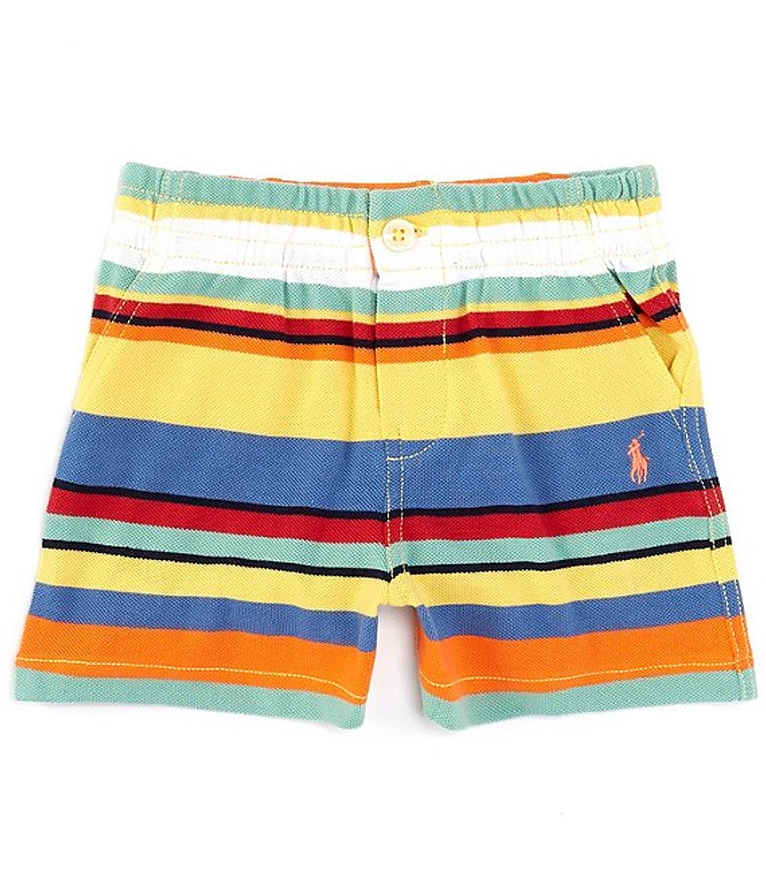 Ralph Lauren Baby Boys 3-24 Months Striped Mesh Shorts