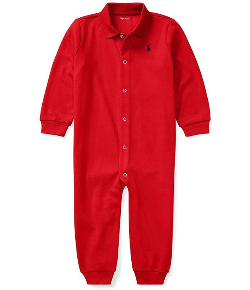 Ralph Lauren Childrenswear Baby Boys Newborn-12 Months Classic Coverall |  Alexandria Mall
