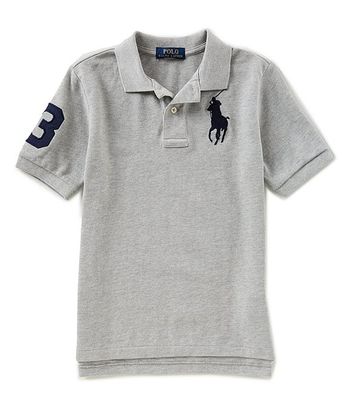 Polo Ralph Lauren Big Boys 8-20 Short Sleeve Basic Mesh Pony Player Shirt