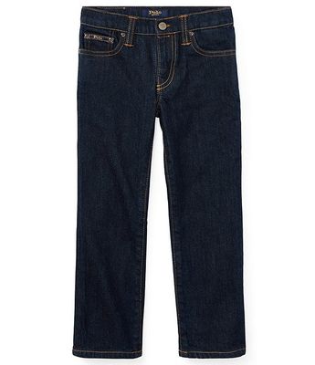 Polo Ralph Lauren Little Boys 2T-7 Hampton Dark Wash Denim Jeans