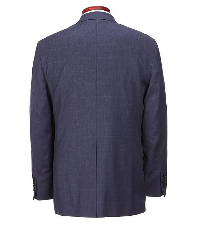 Ralph Ralph Lauren Classic Fit Blue Plaid Wool Suit | Alexandria Mall