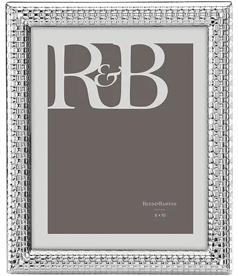 Reed & Barton Watchband Silver Picture Frame