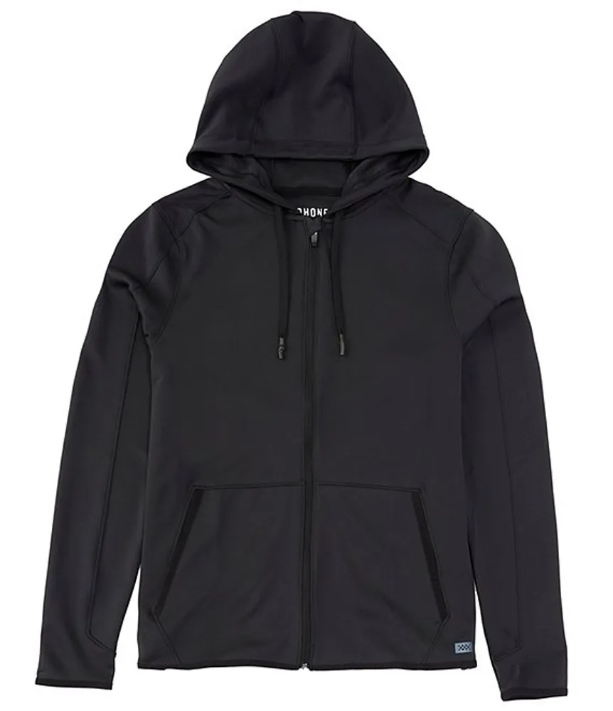 RHONE Performance Stretch Warm Up Tech Full-Zip Hoodie