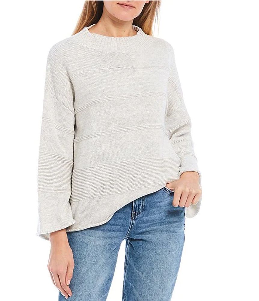 Rip Curl Flared-Sleeve Sun Rays Texture Striped Sweater | The Shops at  Willow Bend
