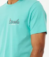 Rip Curl Rayzed And Hazed Short Sleeve T-Shirt
