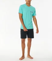 Rip Curl Rayzed And Hazed Short Sleeve T-Shirt