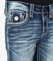 Rock Revival Julian Alternate Fit Straight Leg Stitched Pocket Denim Jeans