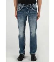 Rock Revival Julian Straight Leg 32#double; Denim Jeans